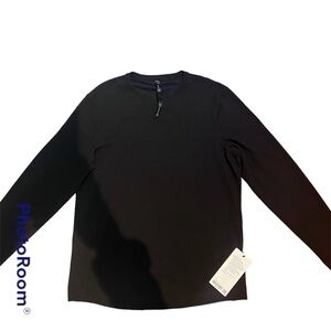 lululemon men’s shift stitch long sleeve crew
